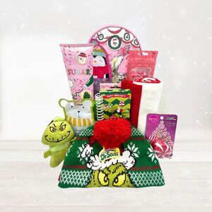 Loungefly Gift Set Grinch Gift Set Grinch Backpack Winter Self-Care Set